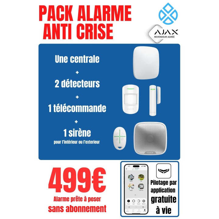 Pack Alarme Anti crise