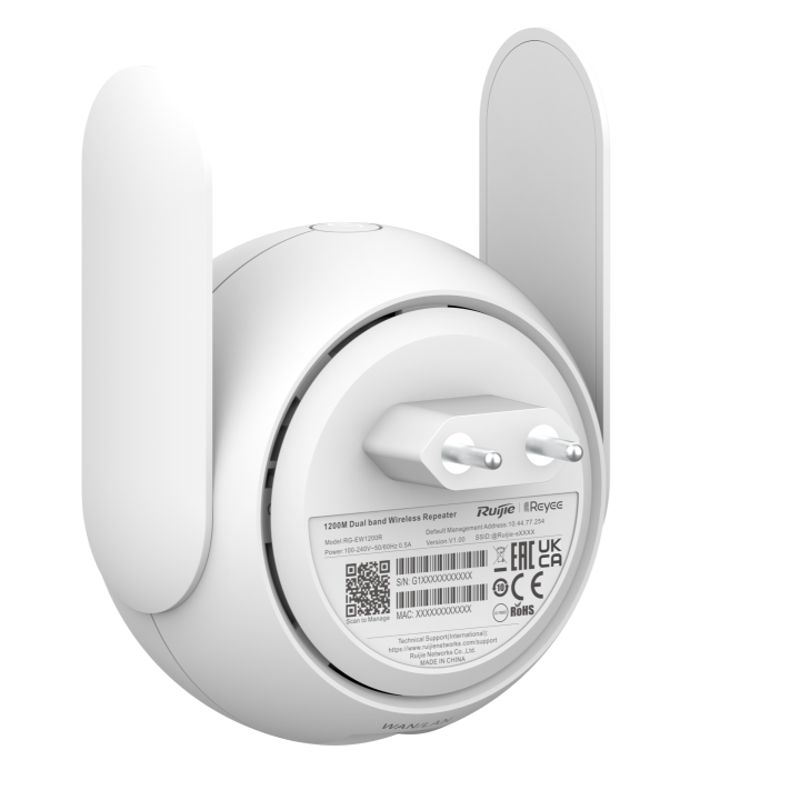 Répéteur WiFi mesh RG-EW1200R à dual band